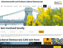 Tablet Screenshot of hflibdems.org.uk